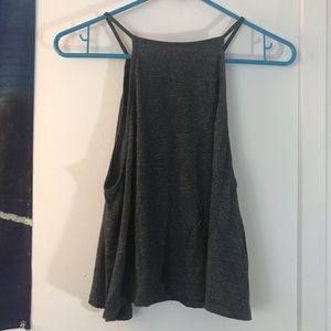 Soft high neck tank top